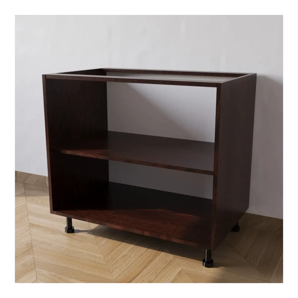 Calandrelli Base Cucina 80 senza ante  L 80 P 55,5 H 72 cm Wengè