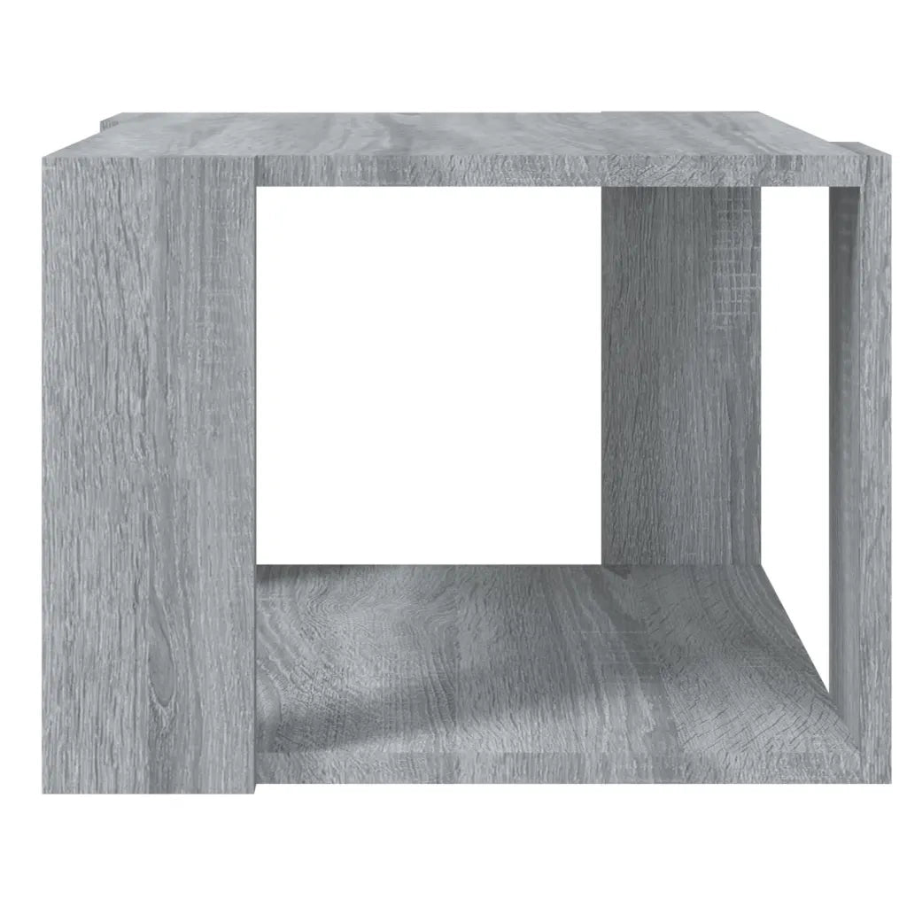 Tavolino salotto | Tavolino da caff¨¨ | Tavolino da Soggiorno Grigio Sonoma 40x40x30cm Legno Ingegnerizzato