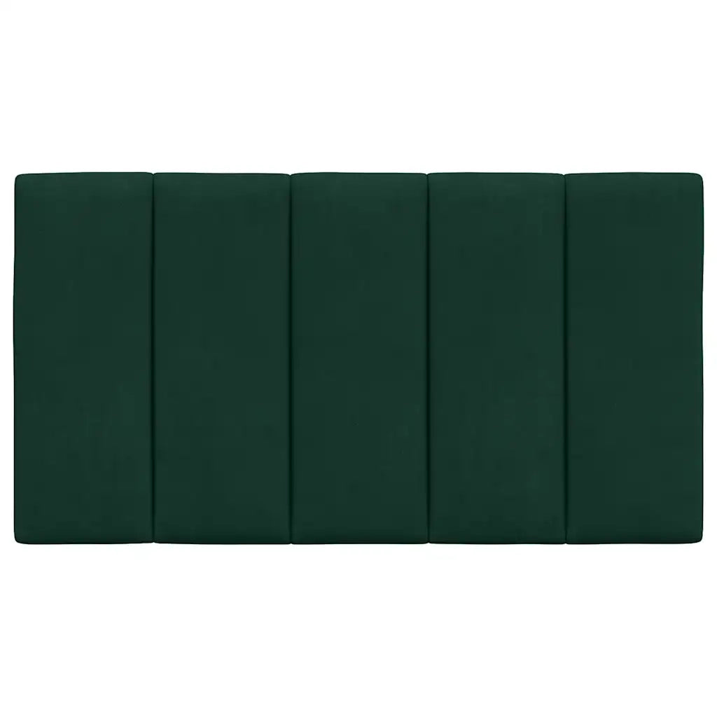 Cuscino Testiera Hanko Verde Scuro 90 cm in Velluto 374652