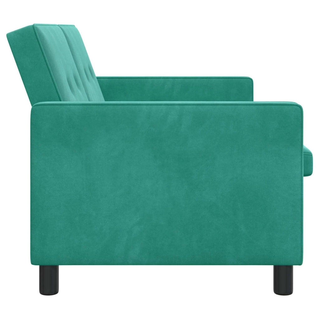 Divano letto Turchese Tessuto 42033362