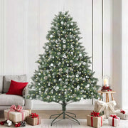 Albero di Natale artificiale con 300 LED Verde 240 cm 3395262