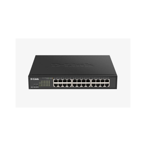 D-link dgs-1100-24pv2 gestito l2 gigabit ethernet (10/100/1000) supporto power over ethernet (poe) nero