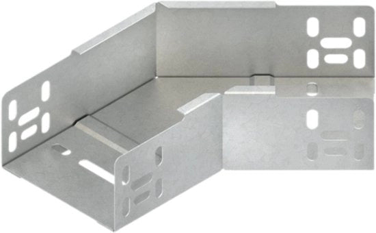 Niedax cavo incastrabile RBA curva 45 gradi acciaio 60x400mm (161704)
