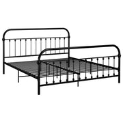 Giroletto-Struttura Letto Nero in Metallo 180x200 cm 115937