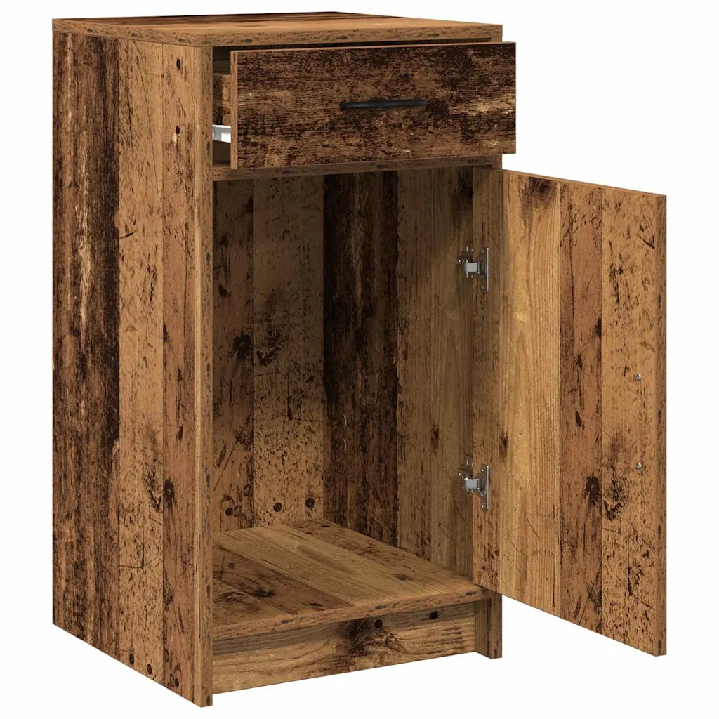 Credenza | Madia | Buffet da pranzo | Armadio da pranzo Legno vecchio 40 x 40.5 x 75 cm Legno multistrato