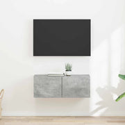 Mobile TV da parete 2 pcs Calcestruzzo 39 x 31 x 29,5 cm 892176