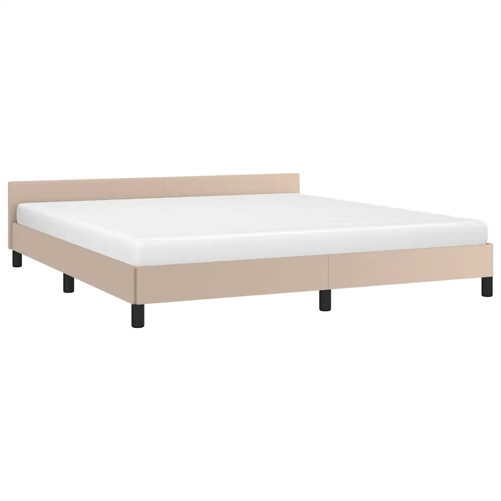 Giroletto con Testiera senza Materasso-Struttura Letto Cappuccino 180x200 cm
