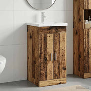Mobile da bagno con lavabo Legno antico 42 x 40 x 84,5 cm 890678