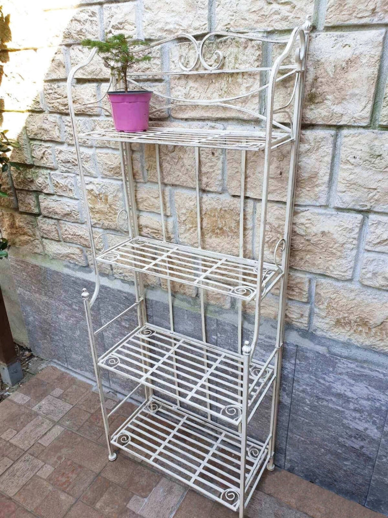 Etagère 4 piani in Acciaio cm 61x32x156 - ERN
