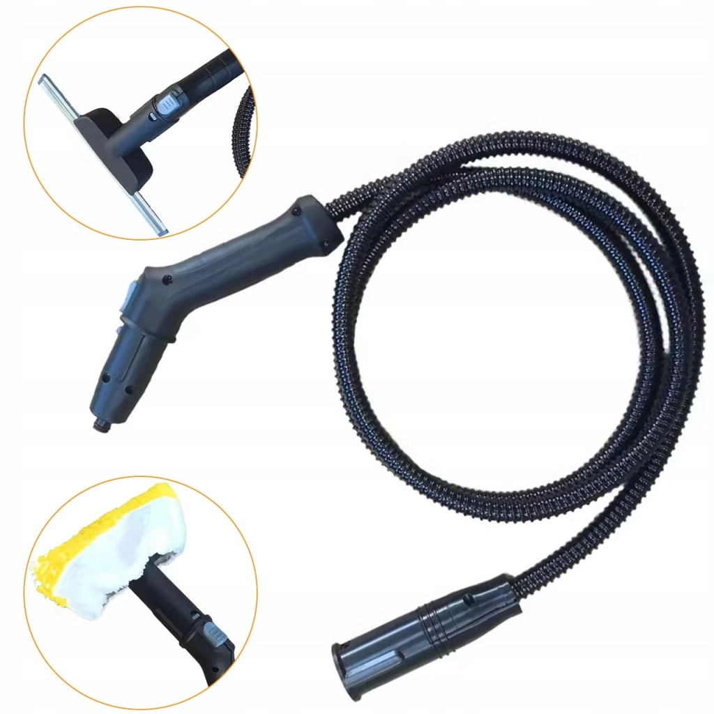 Tubo Vapore di Ricambio compatibile con Kärcher SC1 – 200 cm, Resistente al Calore, Flessibile e Durevole