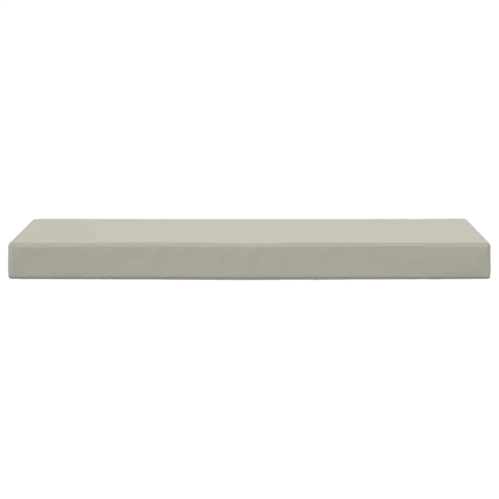 Cuscino da Sedia Esterno Grigio 111,5 x 40 x 8 cm