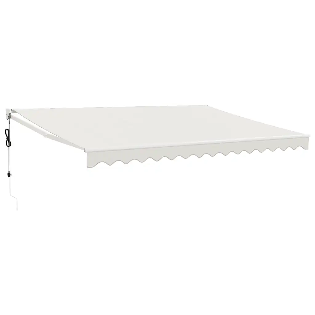 Tenda Sole Automatica Retrattile Crema 4x3 m 3154478