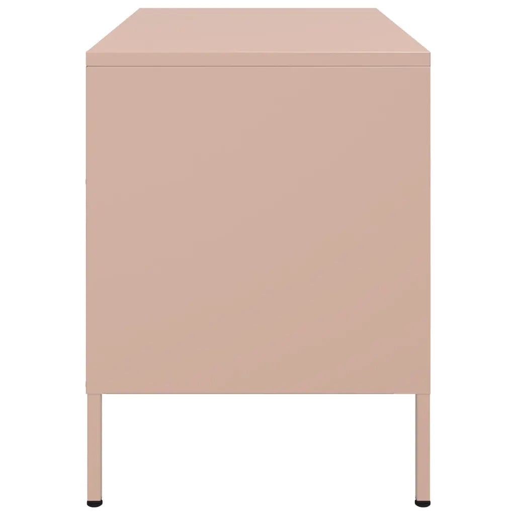 Mobile TV Rosa 68x39x50,5 cm in Acciaio 842996