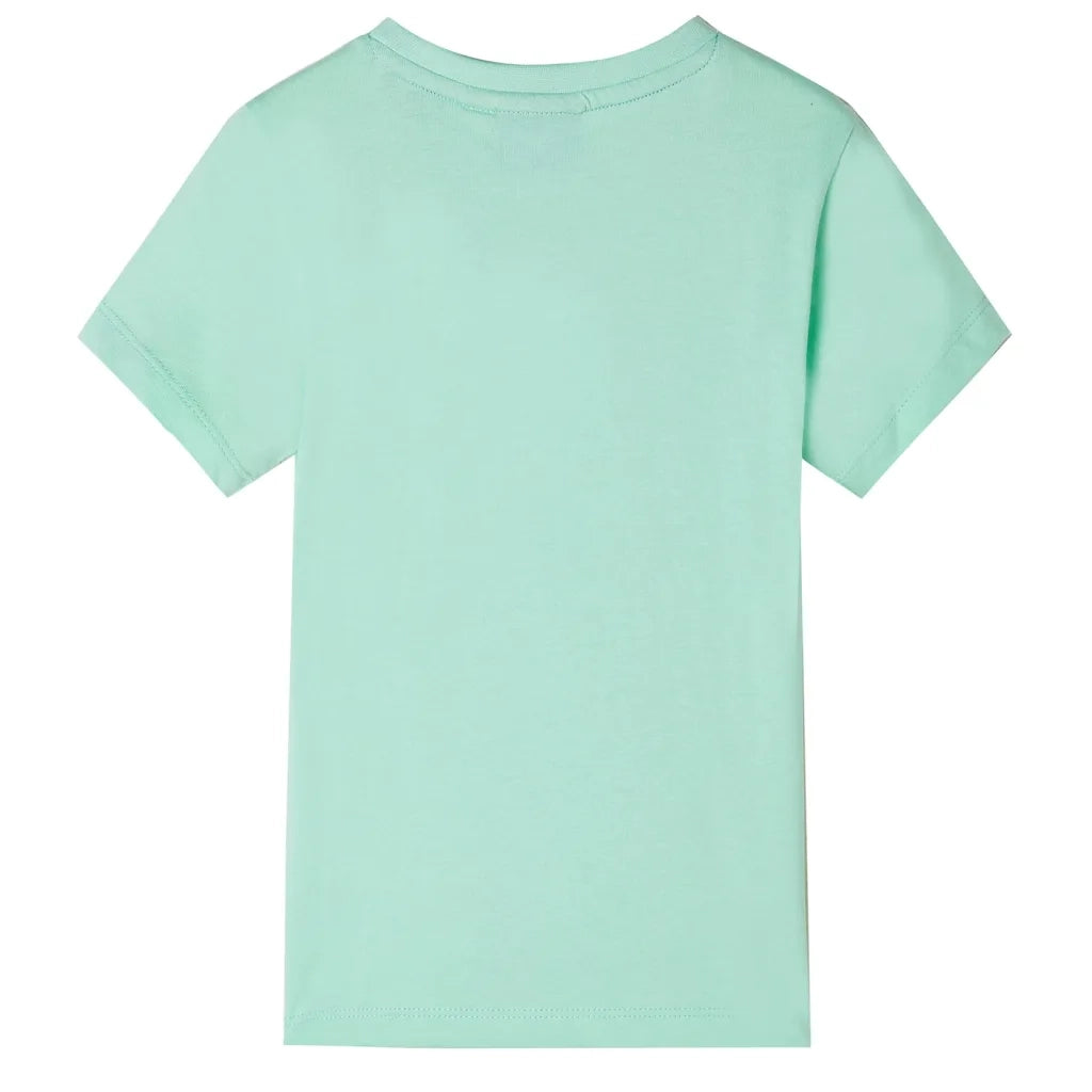 Maglietta da Bambino Maniche Corte Verde Chiaro 92cod mxl 109456