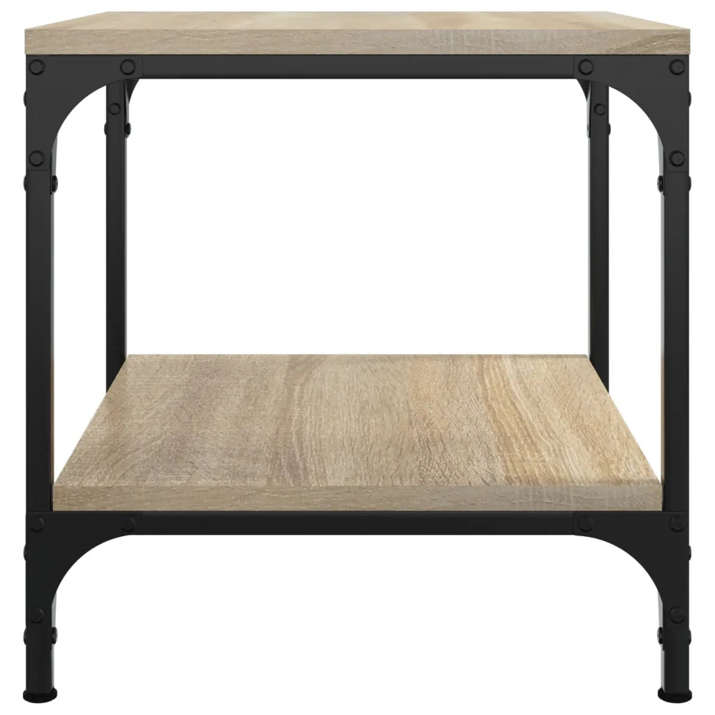 Tavolini 2pz rovere sonoma 40x40x40 cm in Legno Multistrato 819380