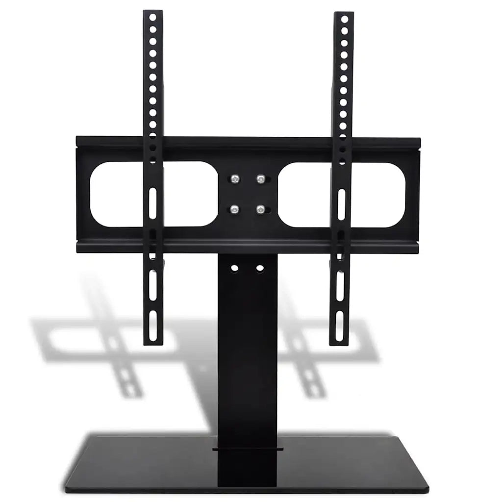 Supporto TV con Base in Ferro Nera 400 x 400 mm 23" - 55"