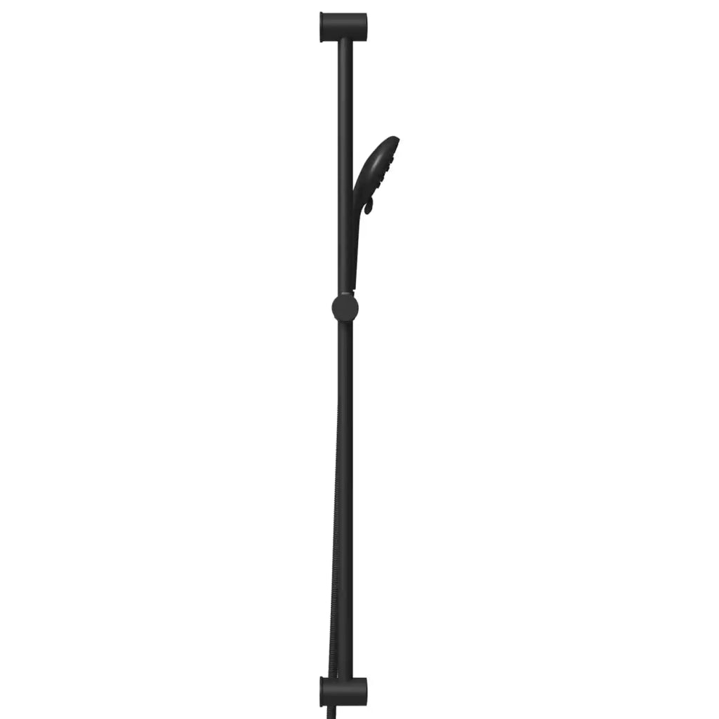 Set di Sistema Doccia Nero 101 cm Acciaio Inox CFW3370175