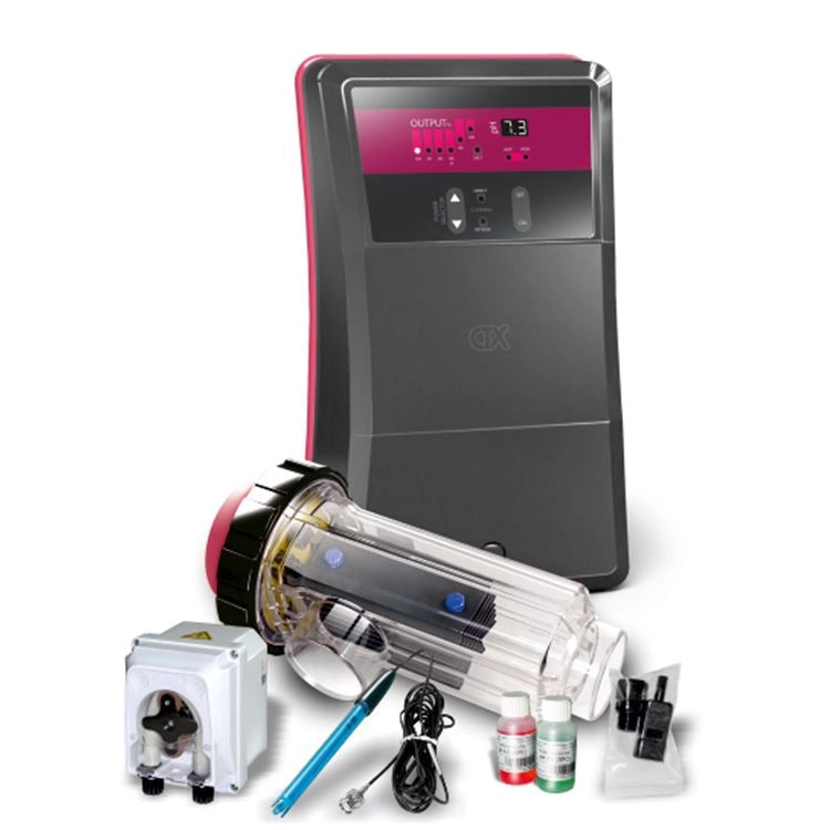Sterilizzatore Ctx Go Salt 40 Con Regolatore Ph Per Piscine Fino A 160 M³ Volume piscina: Fino a 120 m³