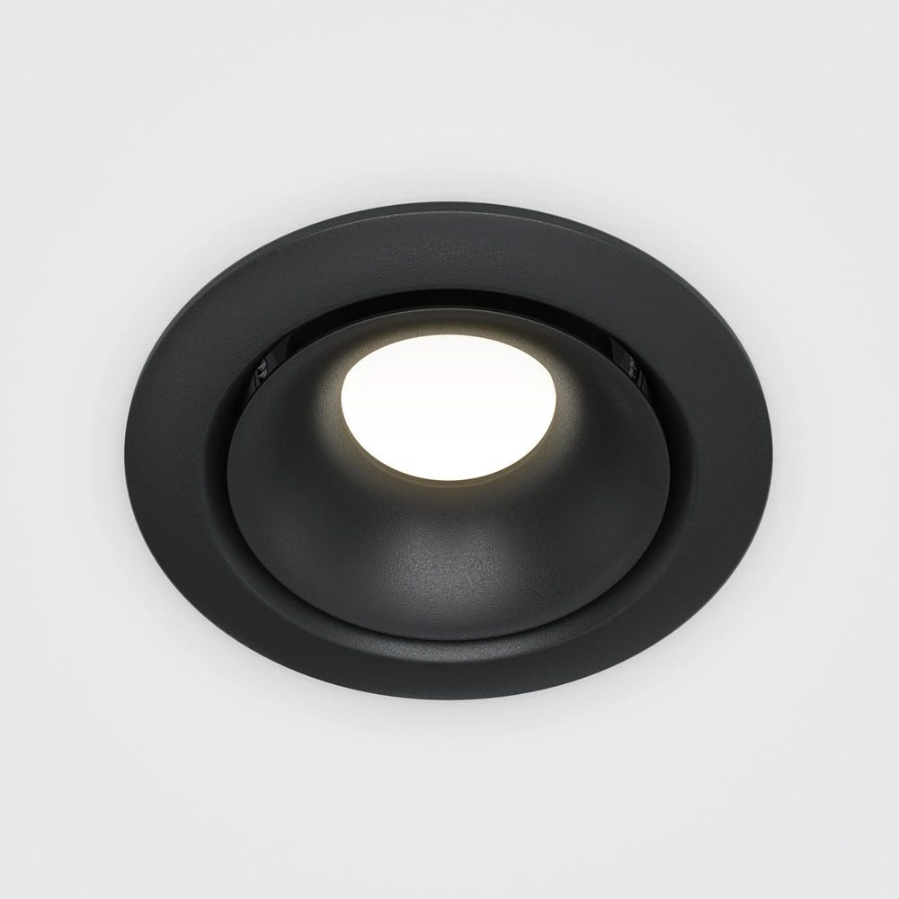 Faretto incasso rotondo nero GU10 50W Maytoni Yin