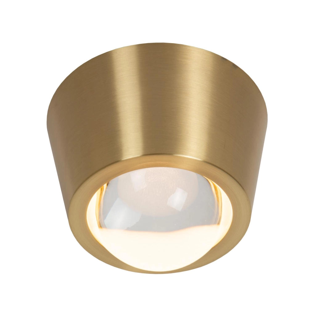 Spot da soffitto RIGON LED integrato oro Lucide