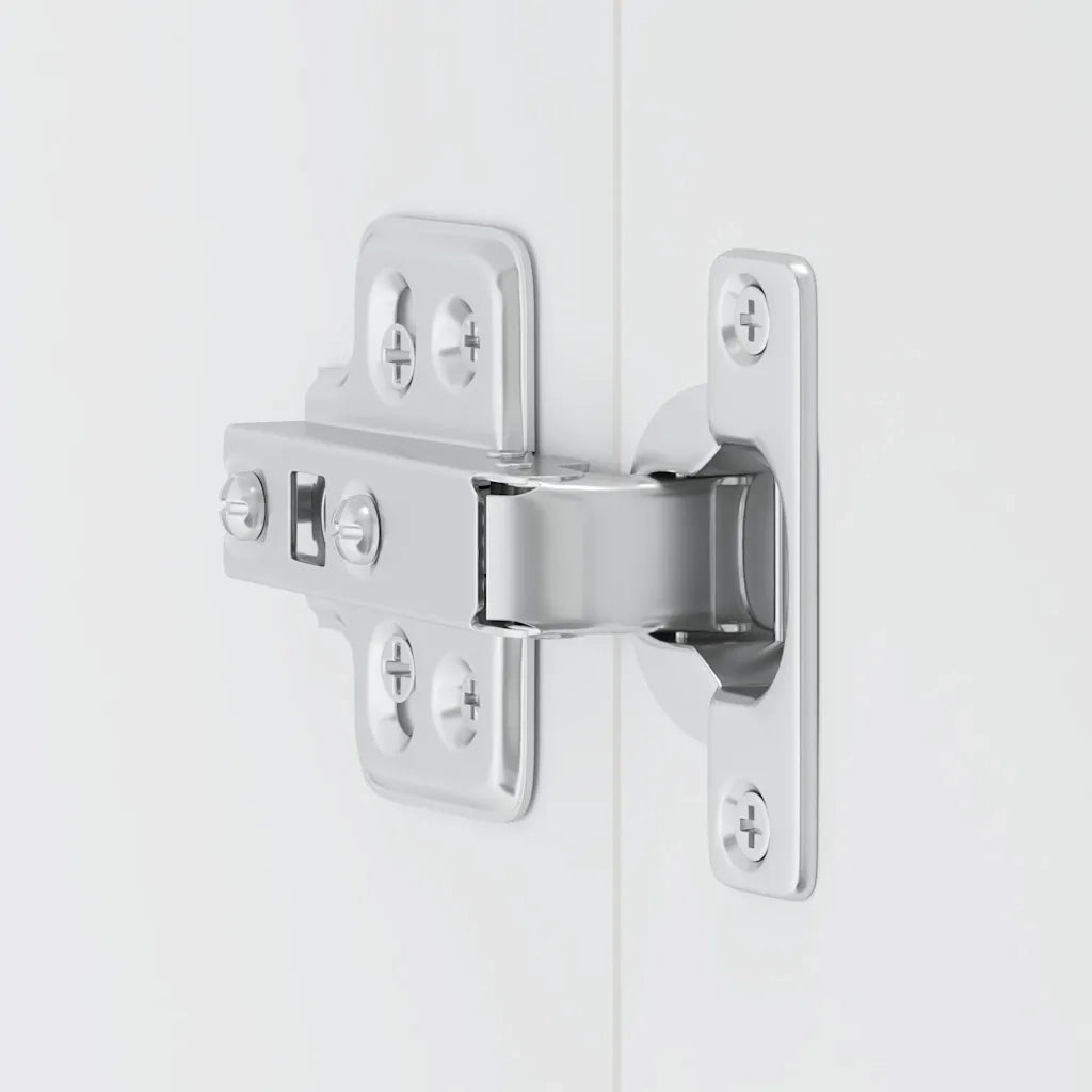 Base da Cucina Kalmar Bianco Lucido in Legno Multistrato 853589