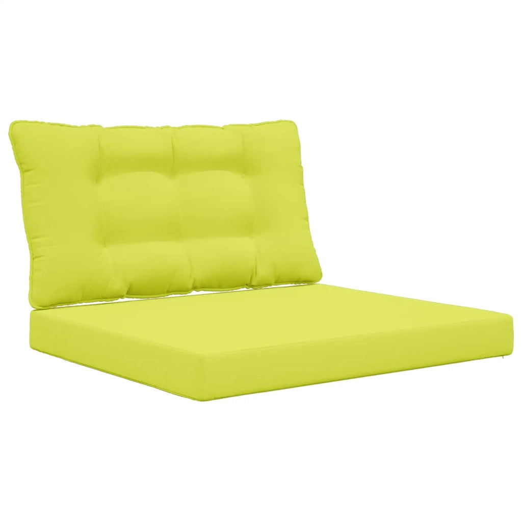 Cuscino per divano da esterno 2 pcs Verde Poliestere 900902