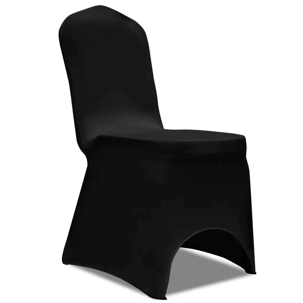 Coprisedie in Tessuto Elasticizzato Nero 24 pz CFW7997455