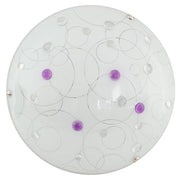 Plafoniera LED Candellux Astro 30cm 10W 6500K bianca