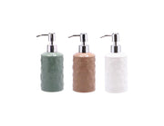 1 Pezzo Dispenser Sapone Portasapone in Ceramica Bolle 3 Colori