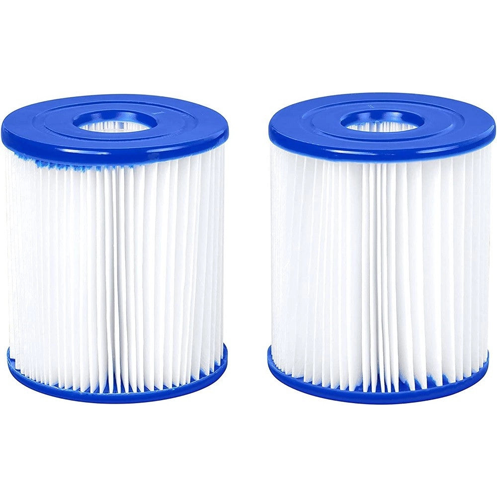 Trade Shop - Set 2 Pezzi Filtro A Cartuccia I Per Pompe Da 1.249 Lt/h Ricambio Piscina 58093 -