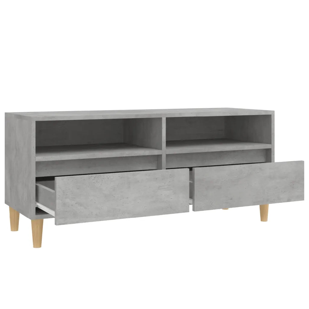 Mobile per TV | Armadietto TV | Mobile Porta TV Grigio Cemento 100x34,5x44,5 cm Legno Multistrato