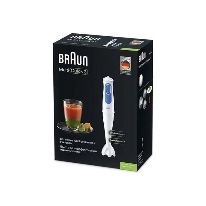Braun MQ 3000 Smoothie 0,6 L Frullatore ad immersione 700 W Blu, Bianco