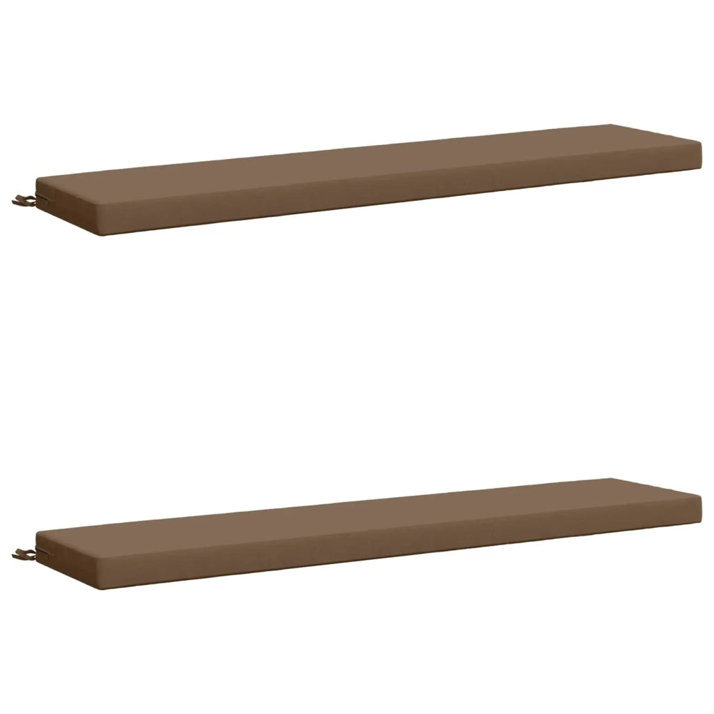 Cuscini per Panchina a 2 Pezzi SOEST 2 pz 100% Poliestere 950013