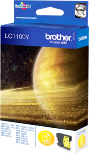 Brother LC1100Y cartuccia d'inchiostro 1 pz Originale Giallo