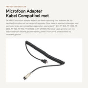 Adattatore Cavo Microfono - Compatibile con FT-1000 FT-847 FT-2000 - Eccellente Qualità Audio - Duraturo e Affidabile - Per Applicazioni Audiotechniche