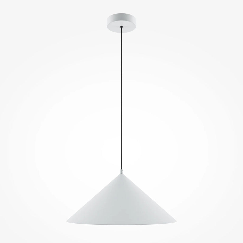 Maytoni Sospensione Moderna Basic Colors 1 luce E27 bianco metallo