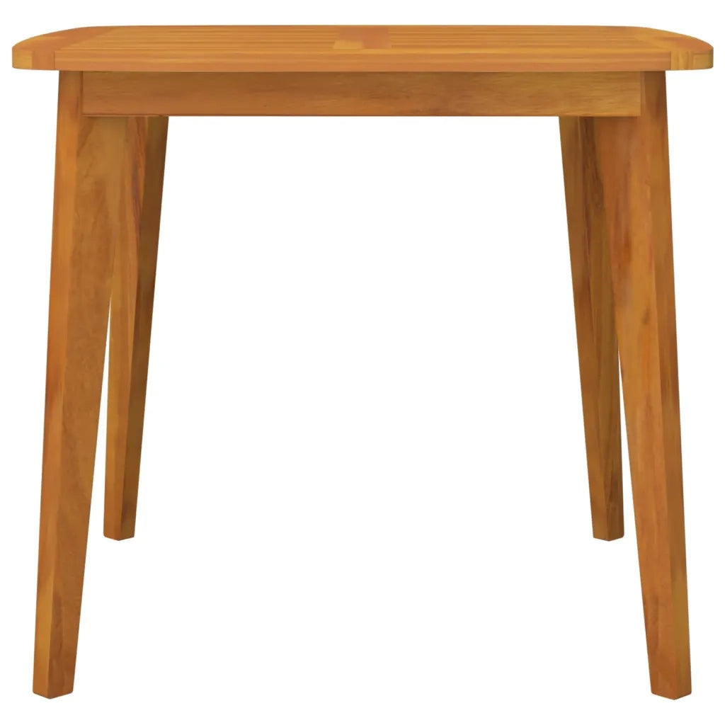 Tavolo da Giardino 85x85x75 cm Legno Massello di Acacia 310300