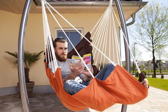 Sedia a Hammock – Sedia a Nido – per Interno ed Esterno – Nido a Sospensione – Sedia a Hammock di Lusso