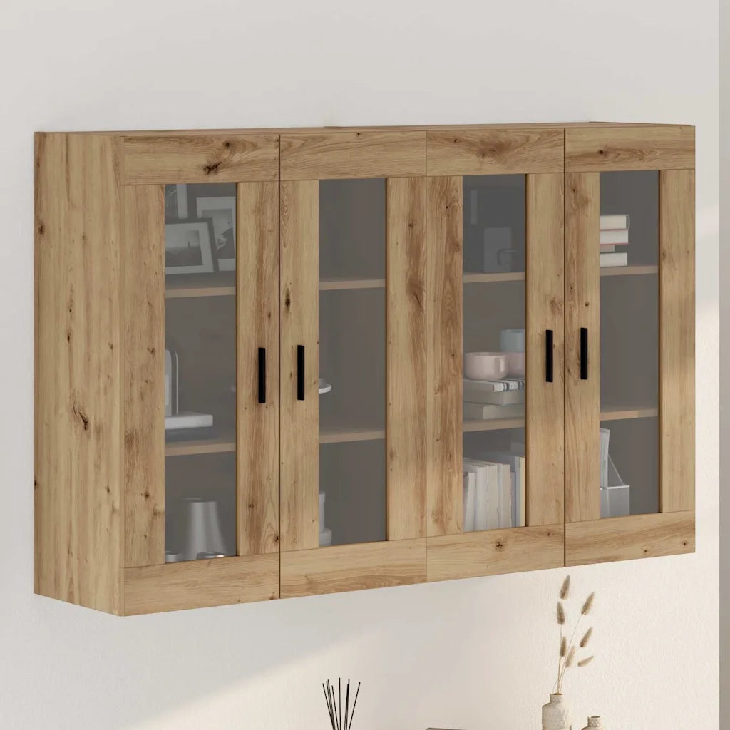 Armadi da Muro 2 pz rovere artigianale 69,5 x 34 x 90 cm CFW5073789