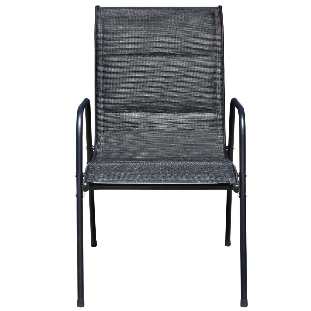 Set da Bistrot 3 pz in Acciaio Nero 43315