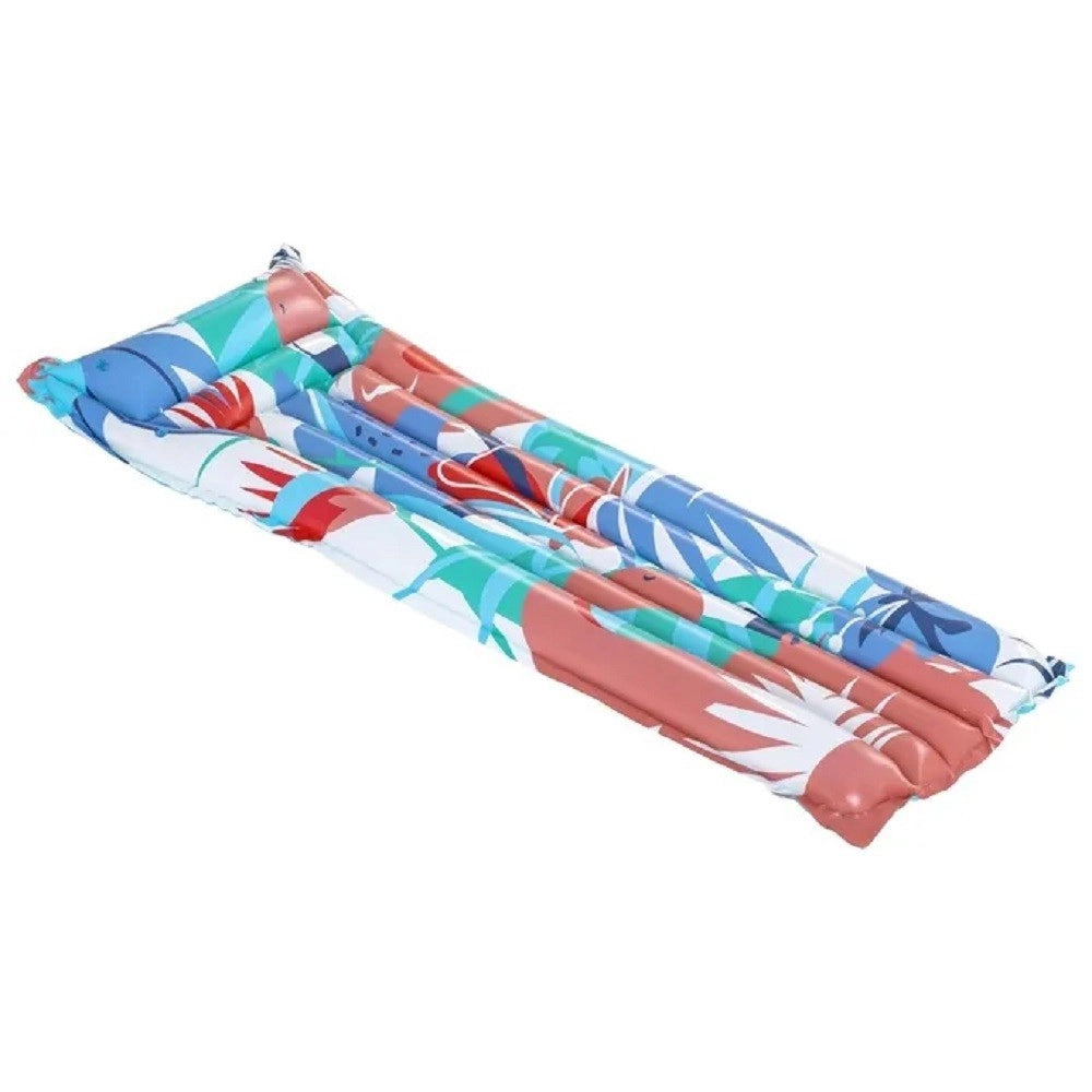 Trade Shop - Materassino Gonfiabile Air Mat Multicolor 2 Tubi 183 X 69 Cm Fantasie Ass. 44033 -