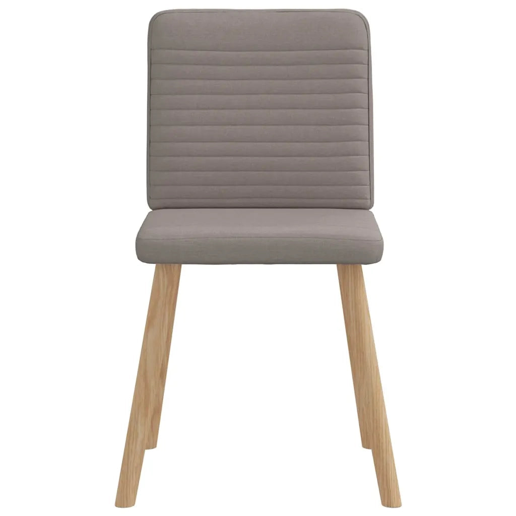 Sedie da Pranzo 6 pz Grigio Talpa in Tessuto 3315520