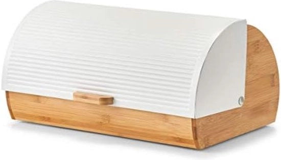 Contenitore di conservazione del pane - Scatola di conservazione del pane - Contenitore per pane Vershouw - Bianco