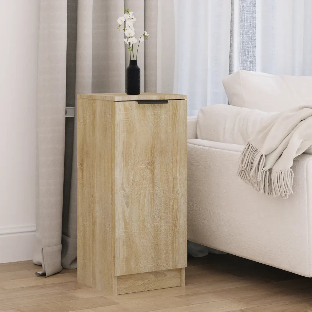 Credenza | Madia | Buffet da pranzo | Armadio da pranzo Rovere Sonoma 30x30x70 cm in Legno Multistrato