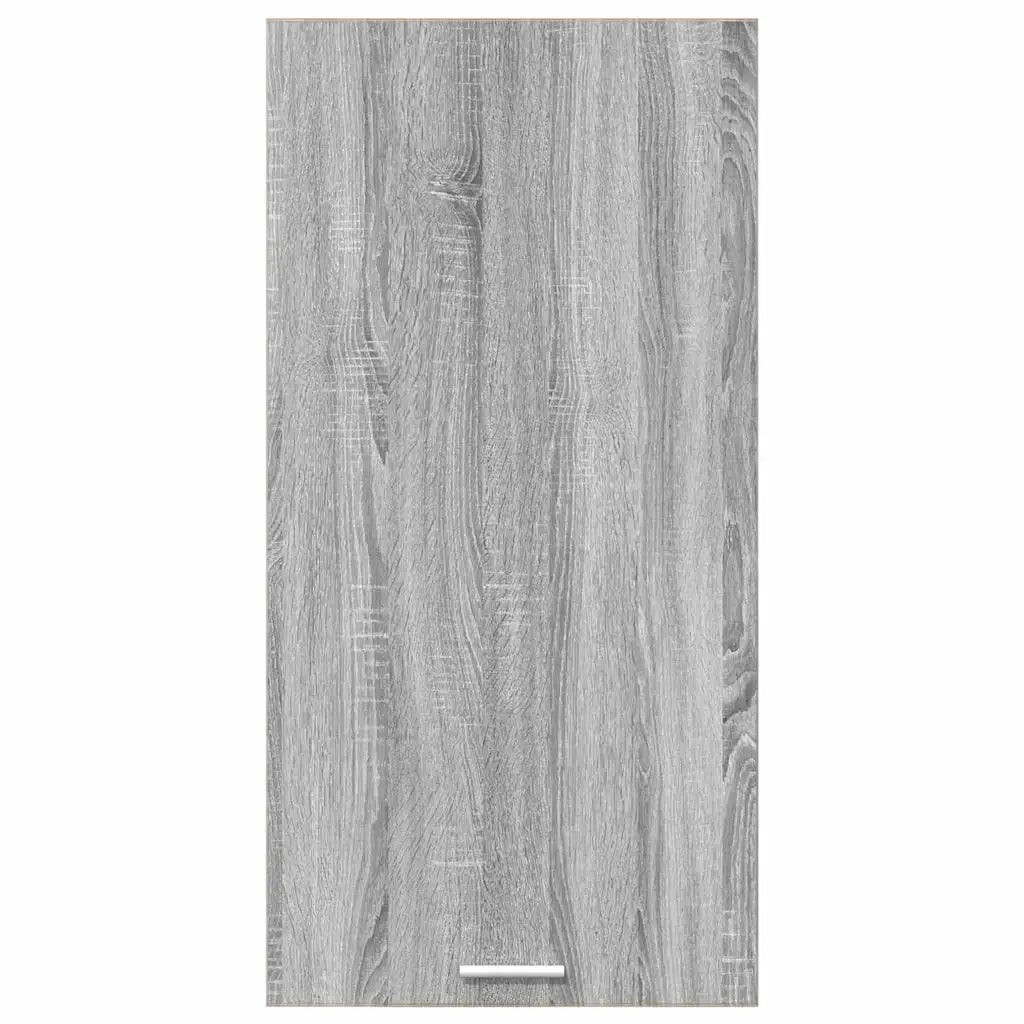 Armadio pensile Grigio Sonoma e Bianco 50 x 31 x 100 cm