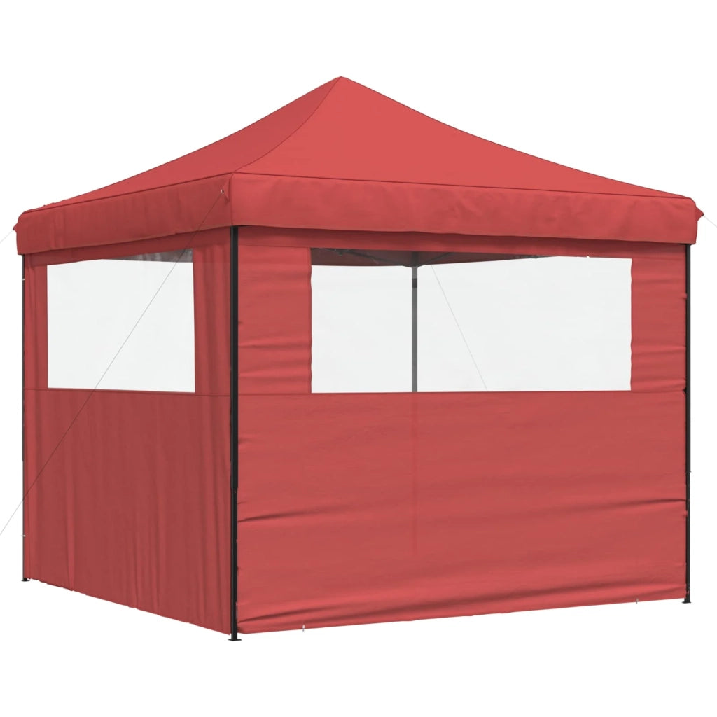 Tenda Party Borgogna 292 x 292 x 315 cm Tessuto Oxford 42023558