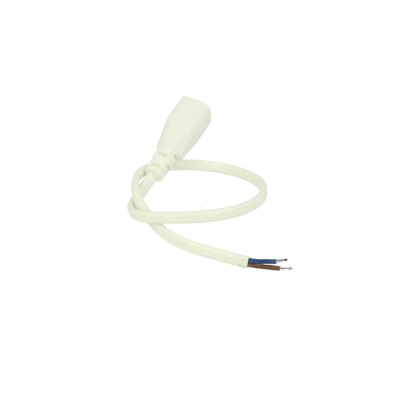 Adattatore Cavo Femmina Per Plafoniera Tubo Led T5 All In One Con Filo Lunga 30cm Per Alimentazione Allungamento