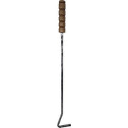 ATTIZZATOIO X CAMINO LUX - FERRO BATTUTO/LEGNO CM 60- 2 pezzi