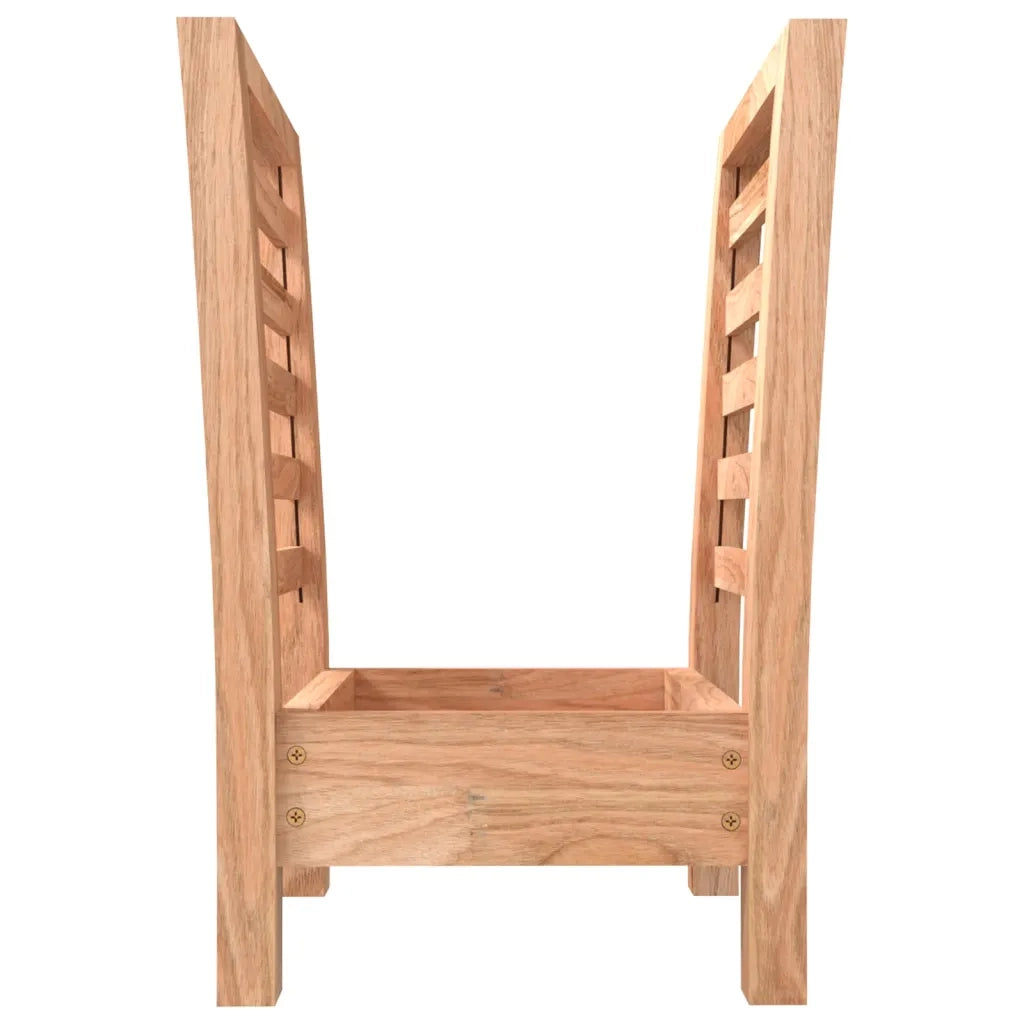 Portariviste 40x26,5x38,5 cm in Legno Massello di Noce 350348