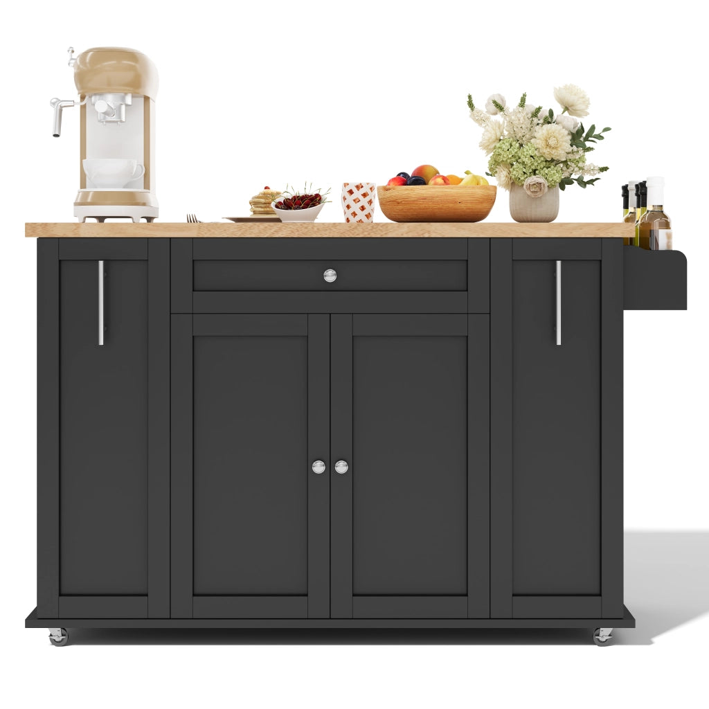 Mobile da cucina con cassetti ¨C Minimal ¨C Effetto legno, 120¡Á45¡Á87cm